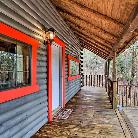 Broken Bow Log Cabin With Fire Pit, Pond, And Deck! Eksteriør billede
