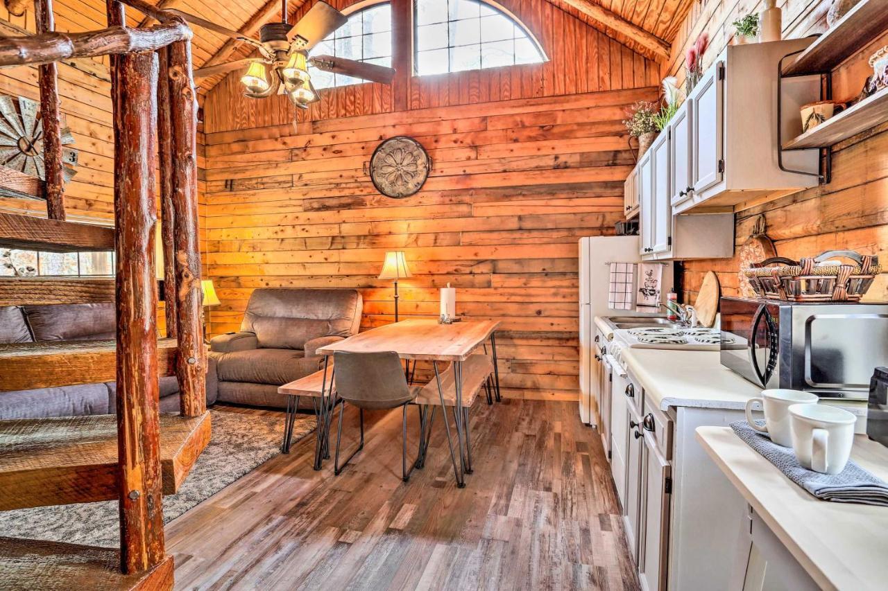Broken Bow Log Cabin With Fire Pit, Pond, And Deck! Eksteriør billede
