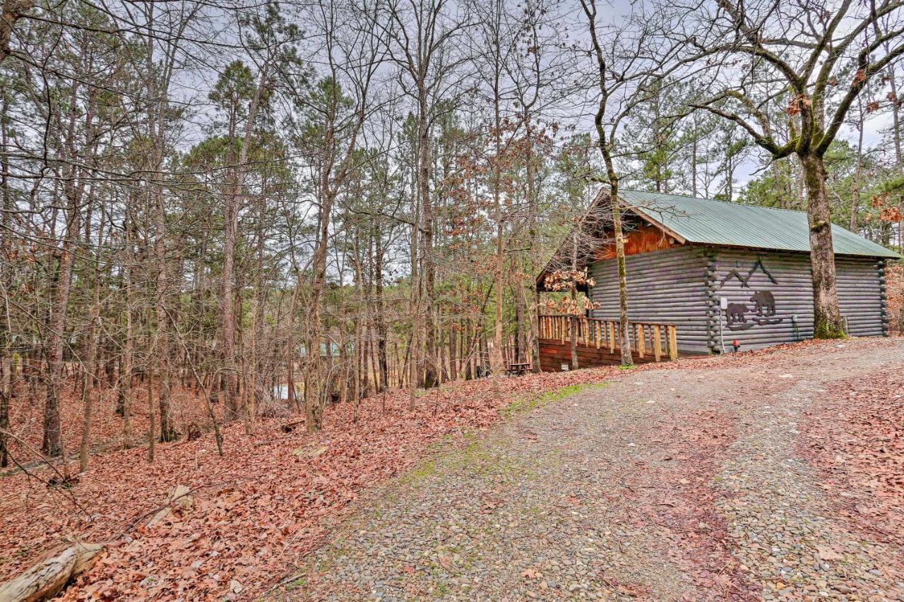 Broken Bow Log Cabin With Fire Pit, Pond, And Deck! Eksteriør billede